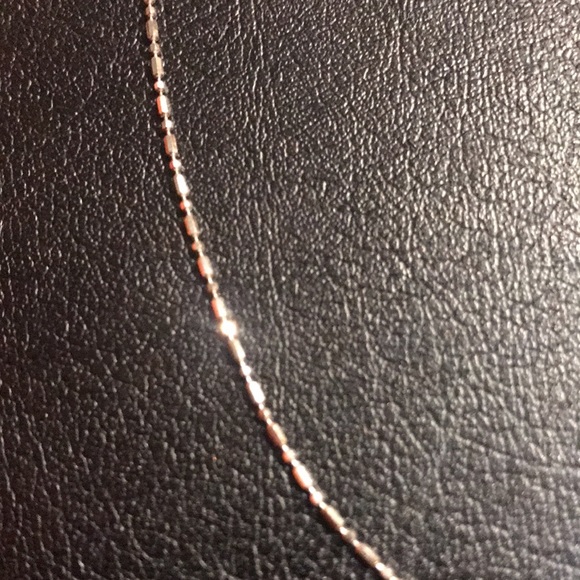 14k white gold 1/3k Diamond Key necklace Aurafin signed - Picture 10 of 10